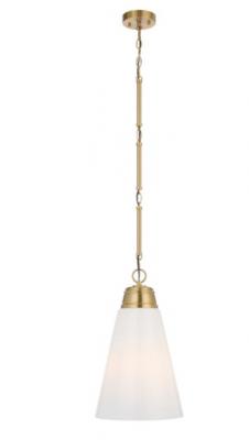BRINE 28 PENDANT LIGHT ANTIQUE GOLD